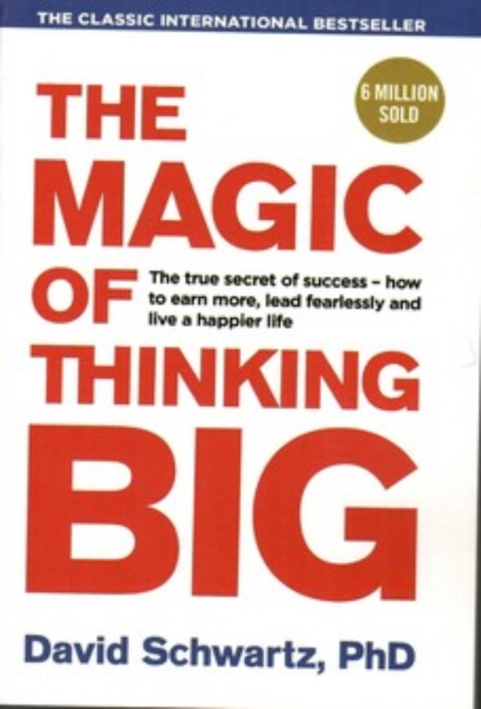 تصویر  the magic of thinking big (رقعی-شمیز)